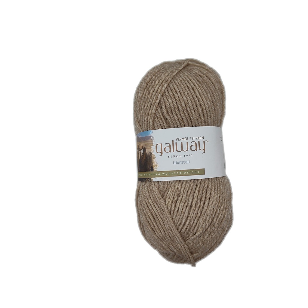 Plymouth Galway Worsted Sand Heather 0722