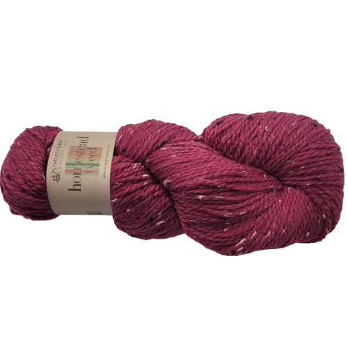Plymouth Homestead Tweed Burgandy 524