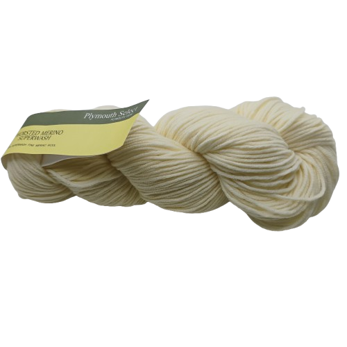 Plymouth Worsted Merino Superwash Natural 01