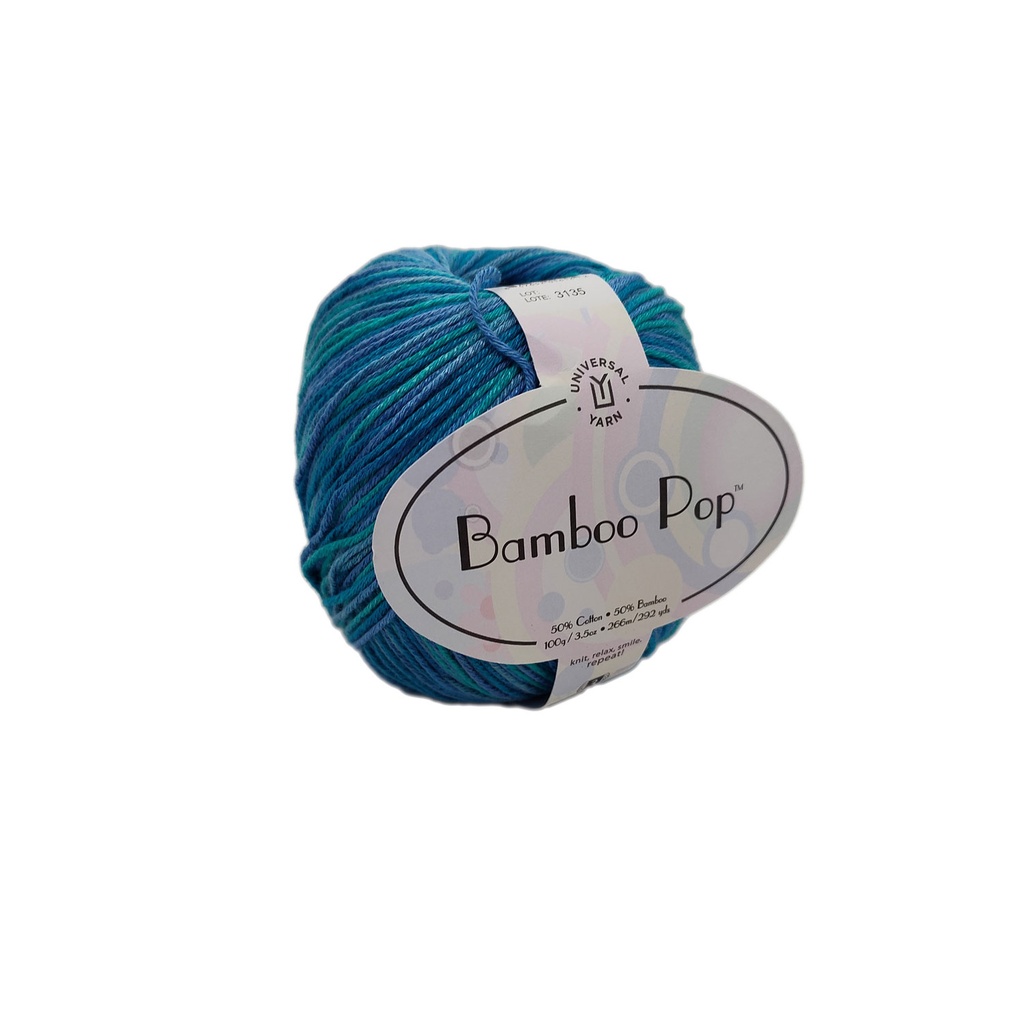 Universal Bamboo Pop Multi Brilliant Blues 205