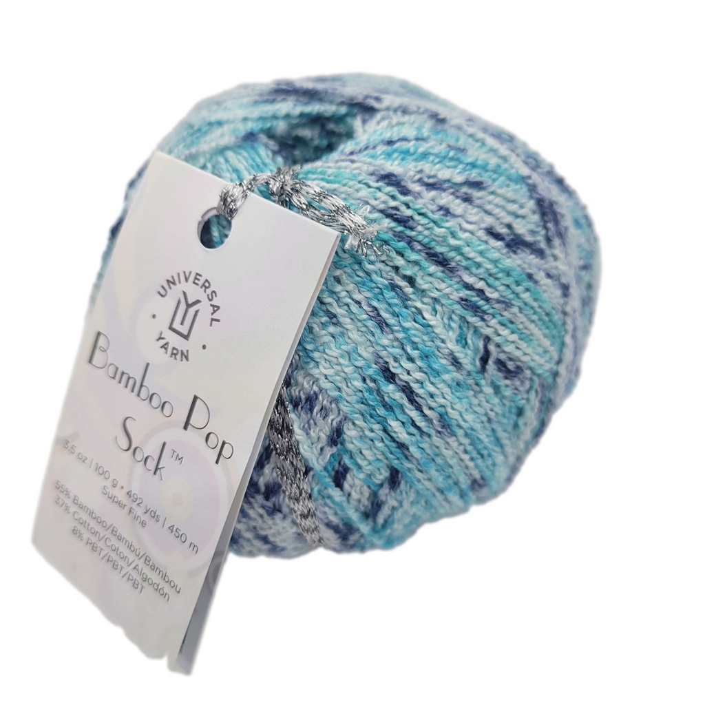 Universal Bamboo Pop Sock Acid Wash 402