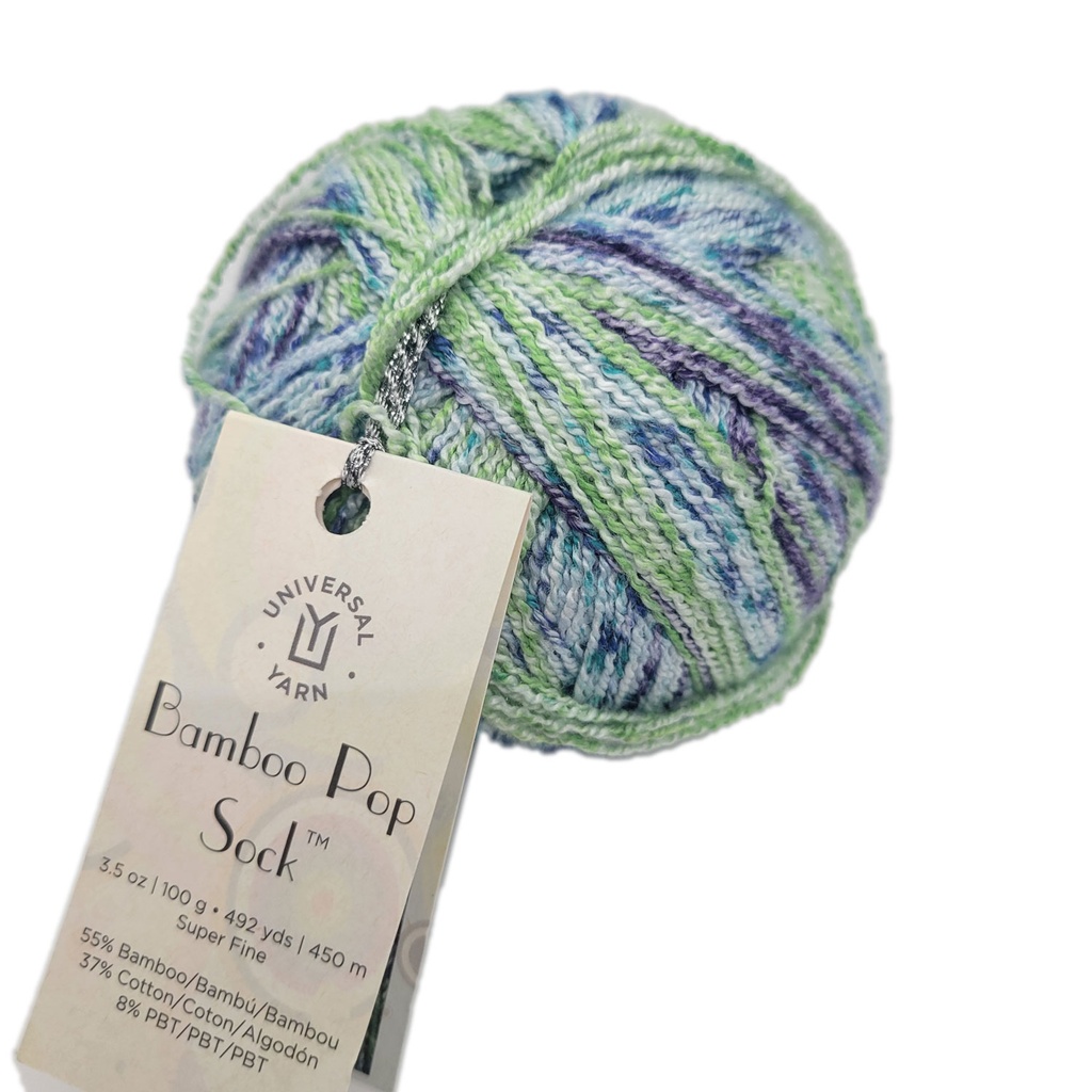 Universal Bamboo Pop Sock Morning Glory 403