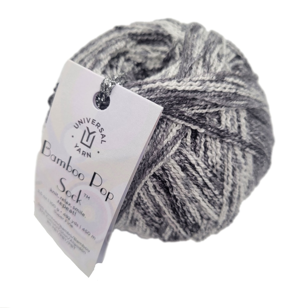 Universal Bamboo Pop Sock Overcast 401