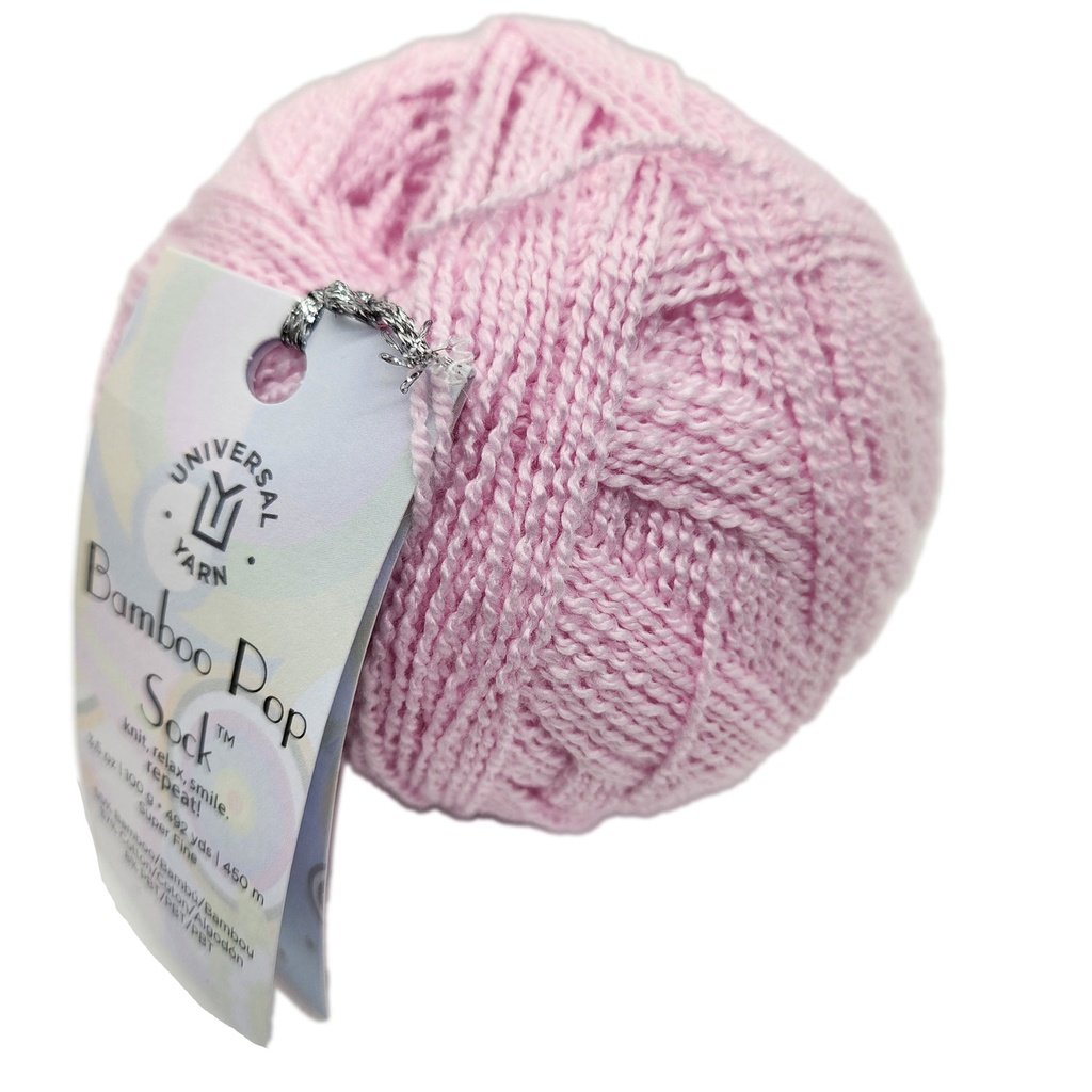 Universal Bamboo Pop Sock Solid Lotus 605