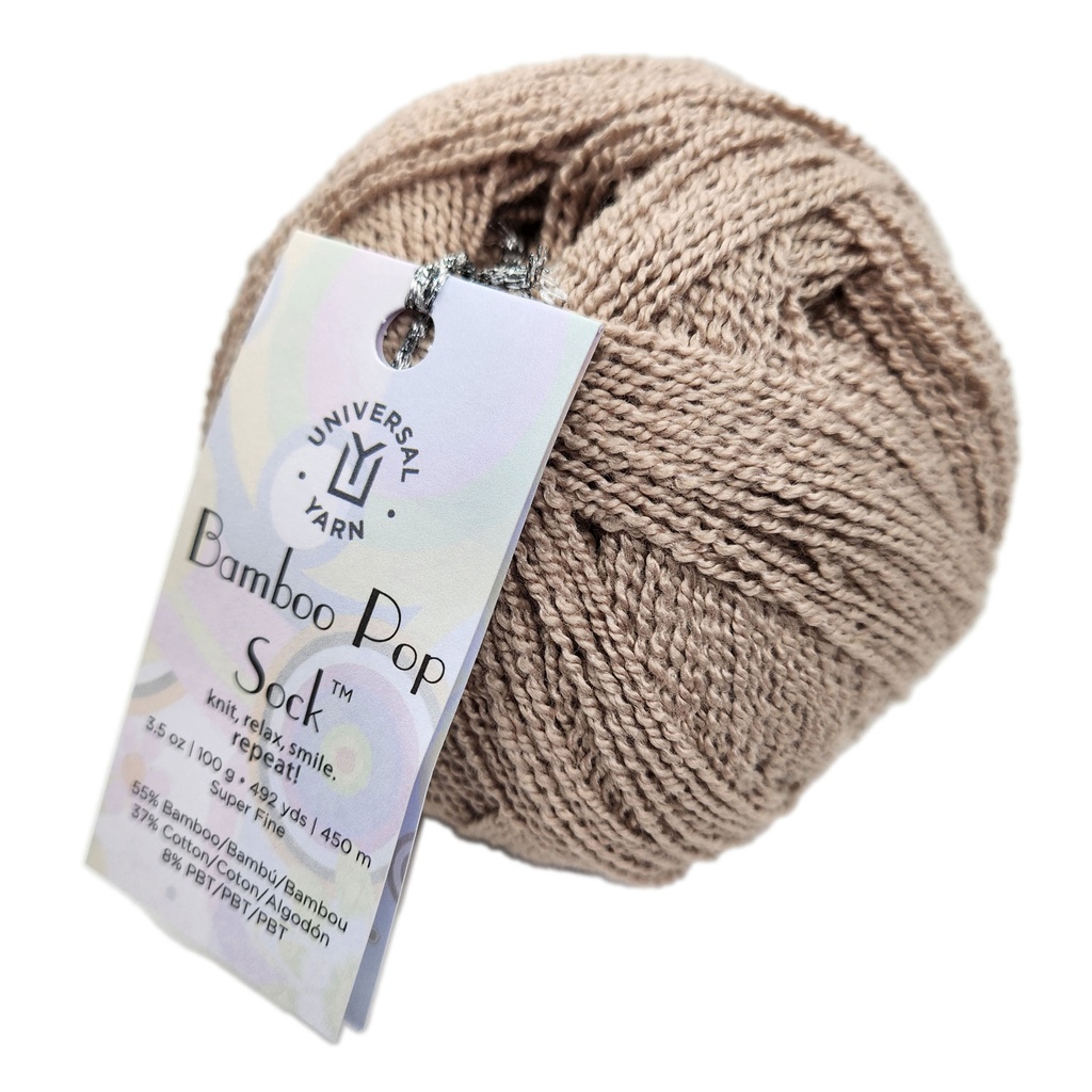 Universal Bamboo Pop Sock Solid Silt 618