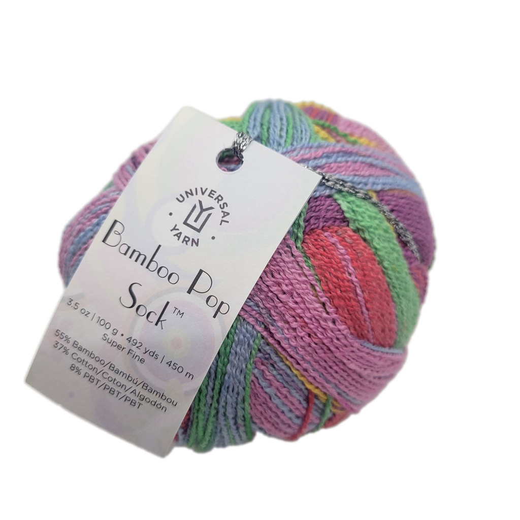 Universal Bamboo Pop Sock Sunset 508