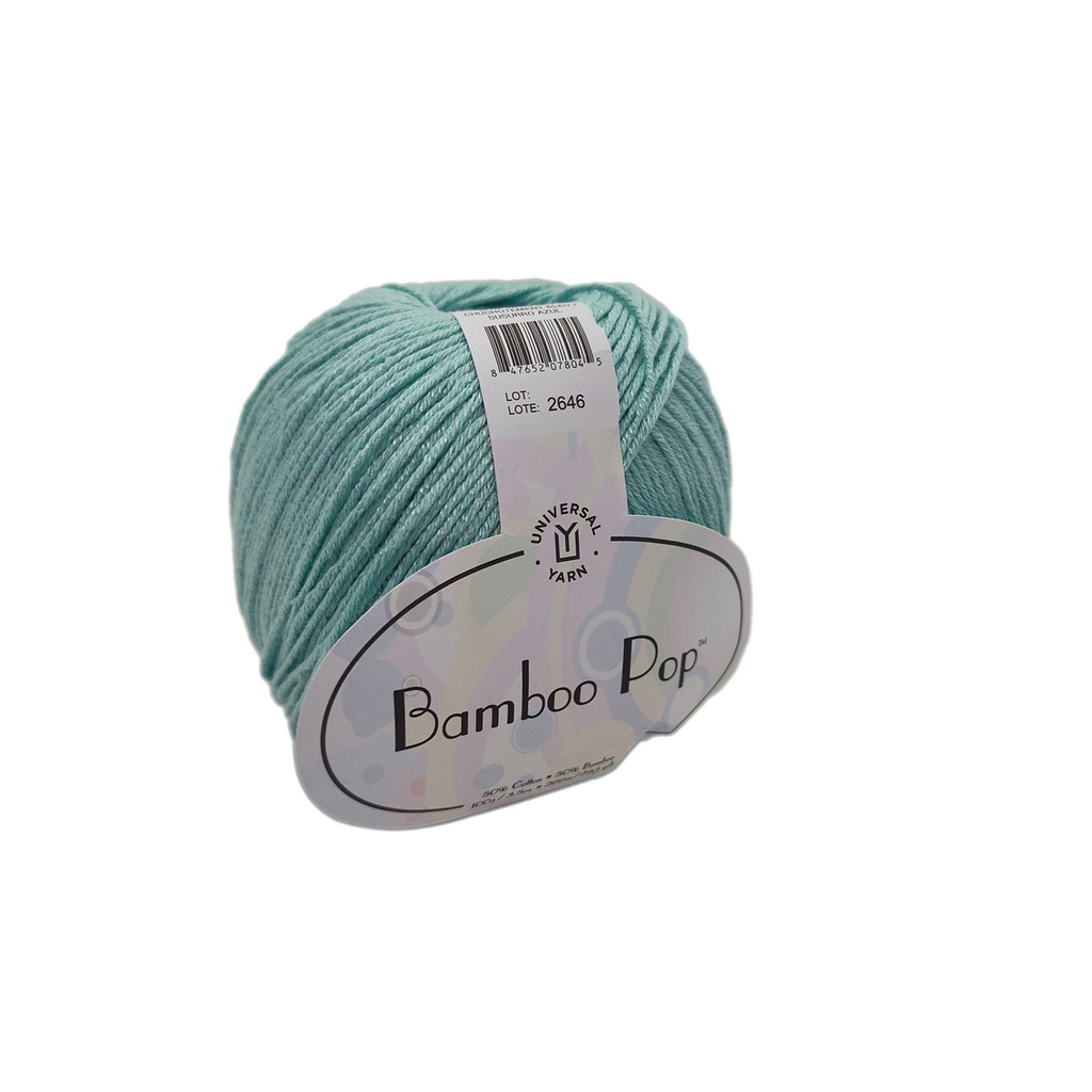 Universal Bamboo Pop Solid Blue Whisper 134