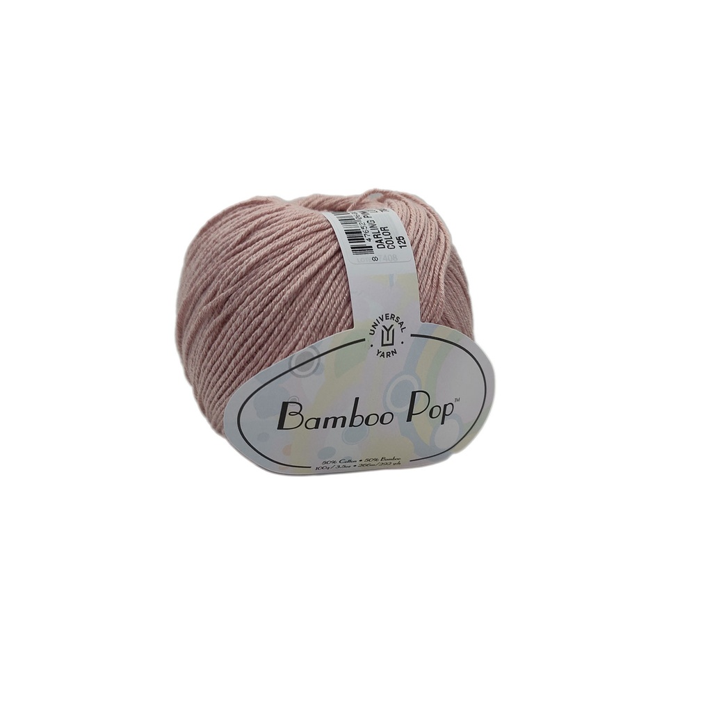 Universal Bamboo Pop Solid Darling Pink 125