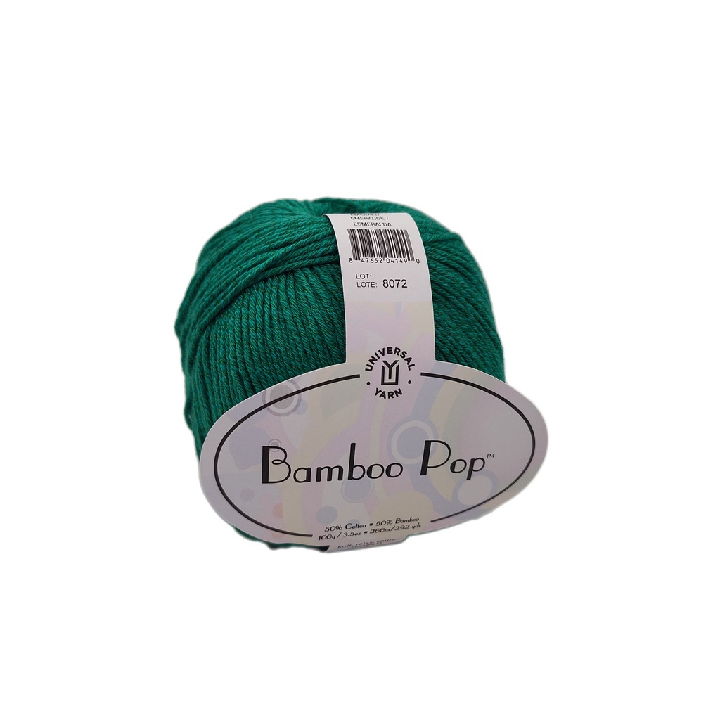 Universal Bamboo Pop Solid Emerald 117