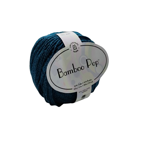 Universal Bamboo Pop Solid Ink Blue 119