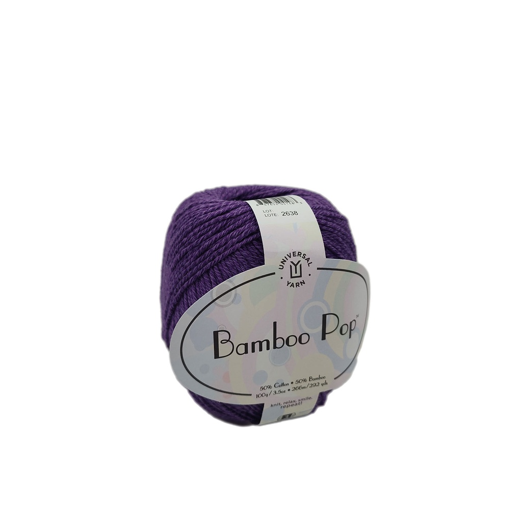 Universal Bamboo Pop Solid Royal Purple 116