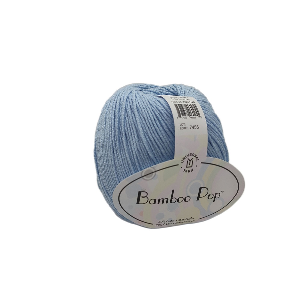 Universal Bamboo Pop Solid Winter Blue 126
