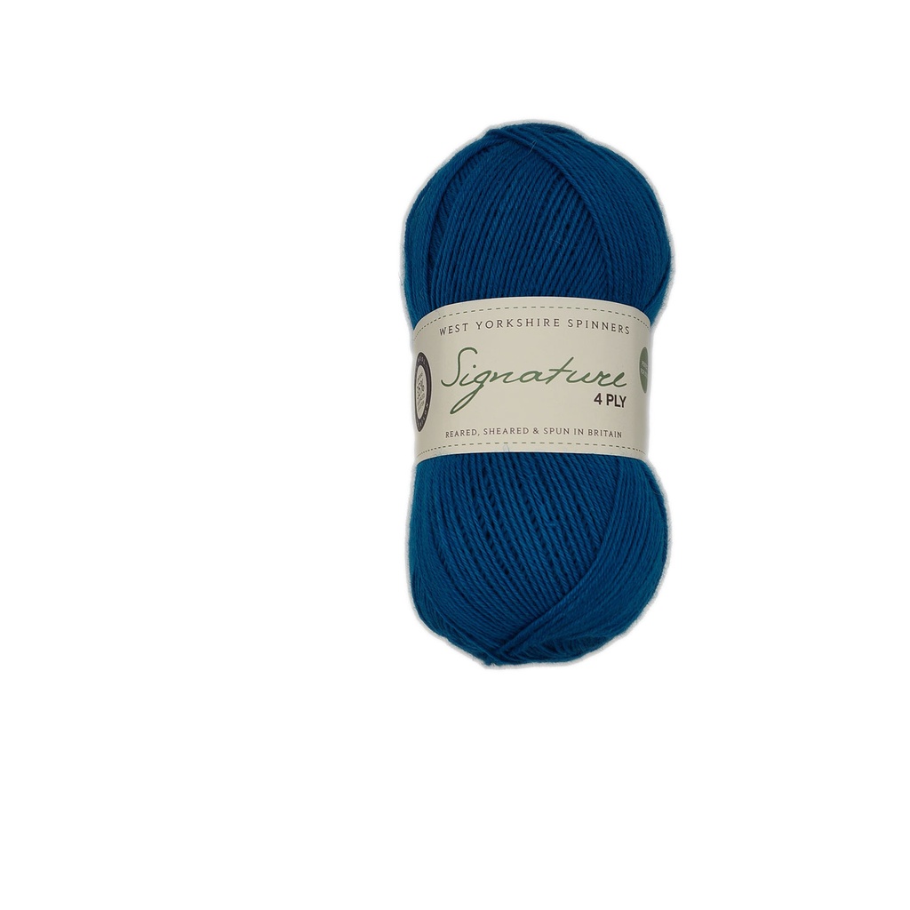 West Yorkshire Spinners Signature 4 Ply Blueberry 365