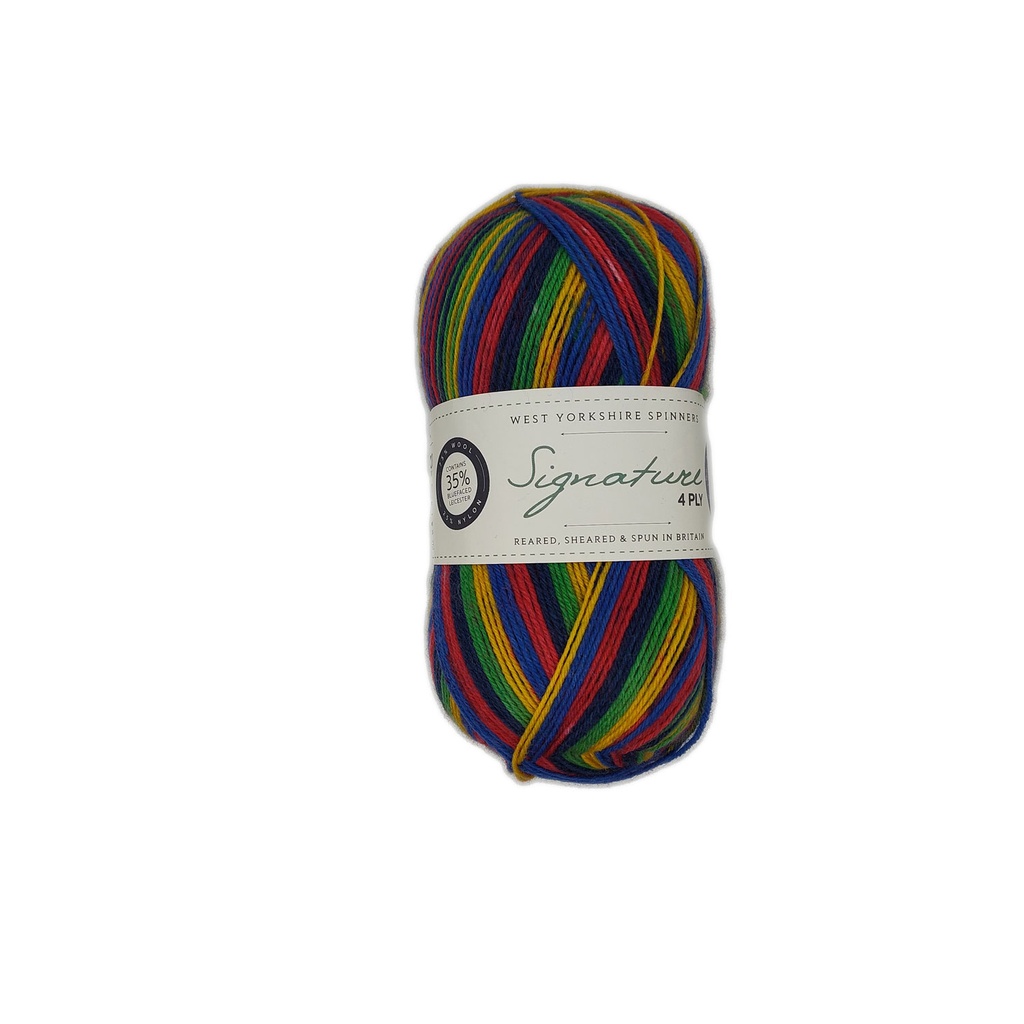 West Yorkshire Spinners Signature 4 Ply Brightside 874