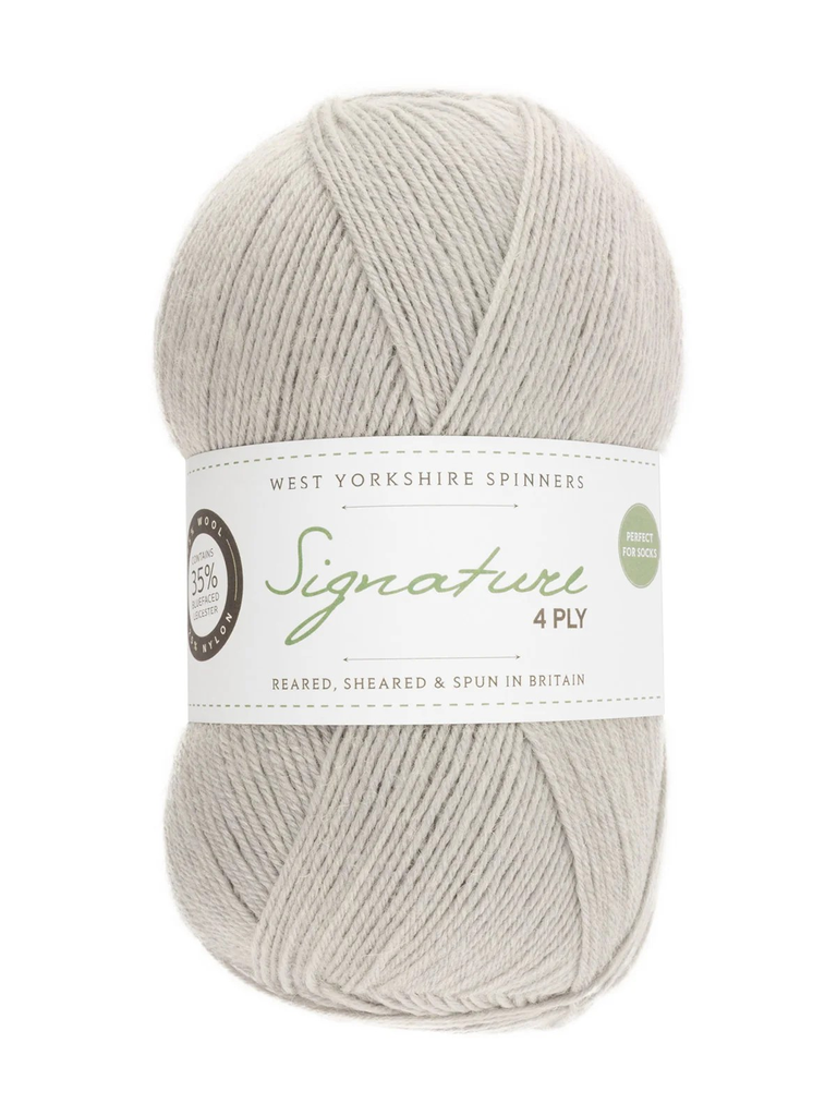 West Yorkshire Spinners Signature 4 Ply Dusty Miller 0129