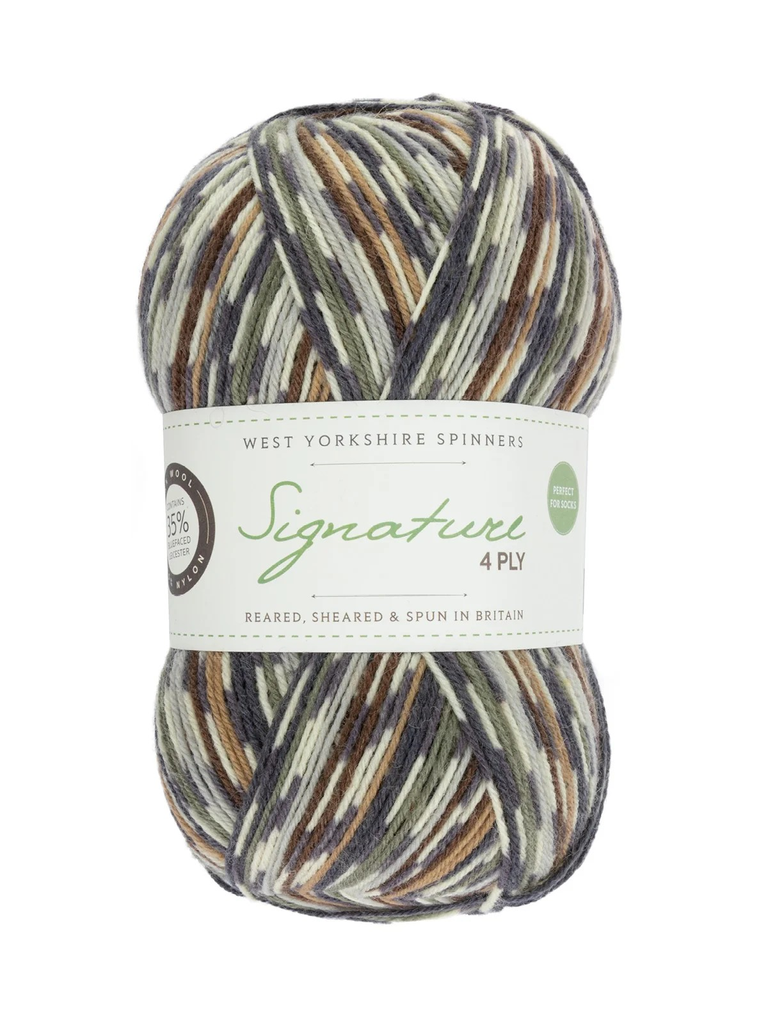 West Yorkshire Spinners Signature 4 Ply Country Birds Collection Owl 877
