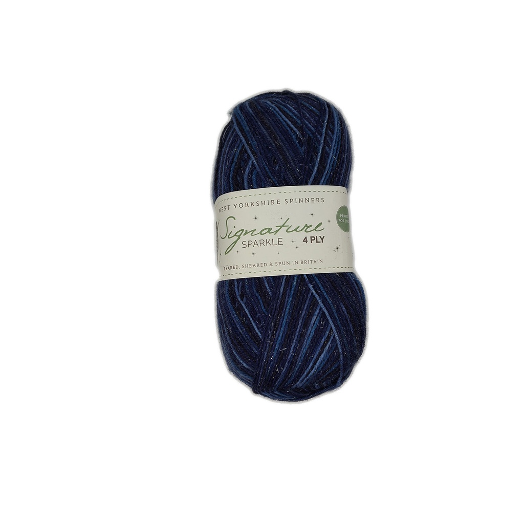 West Yorkshire Spinners Signature 4 Ply Silent Night 906