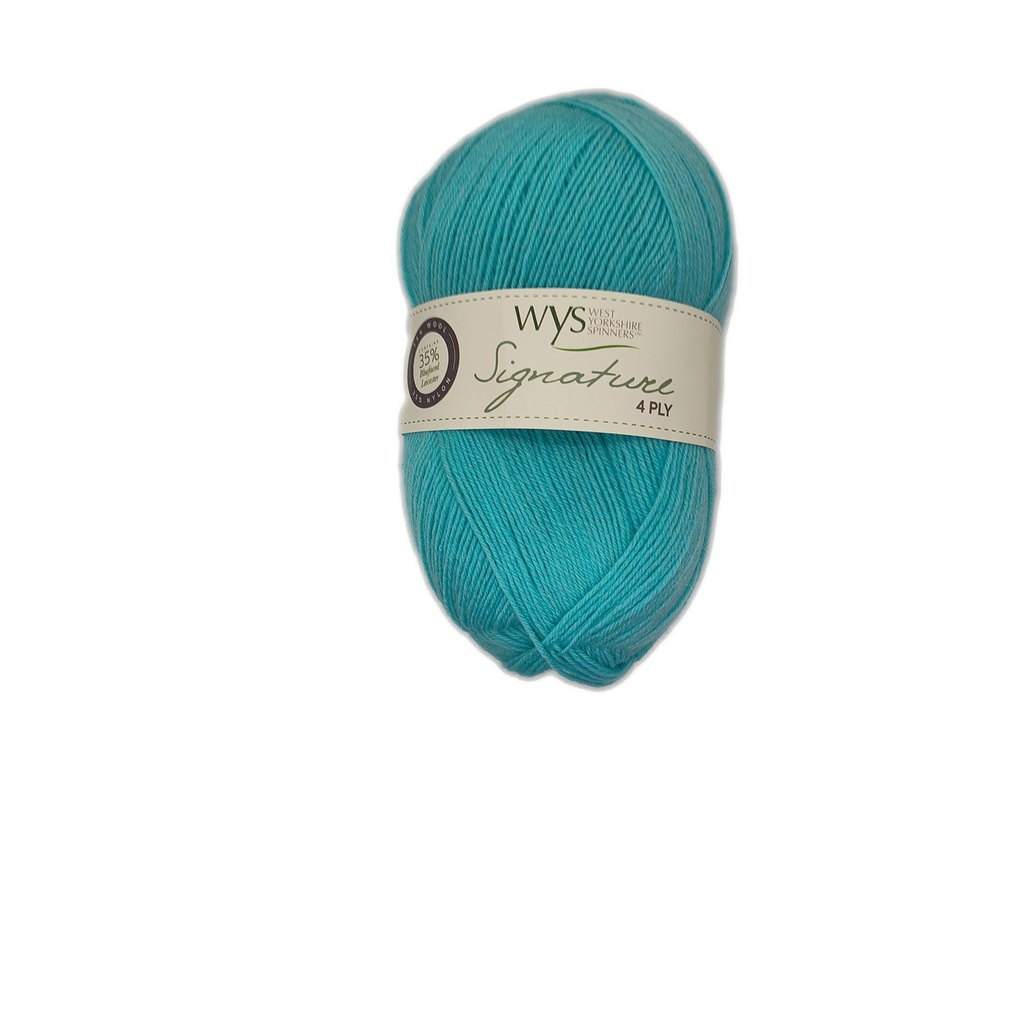 West Yorkshire Spinners Signature 4 Ply Spearmint 309 (discontinued)