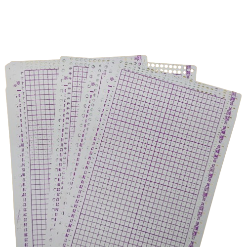 Blank Punch Cards 4.5mm