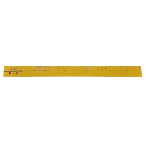 Gauge Scale 6.5mm Yellow (Mid-Gauge)