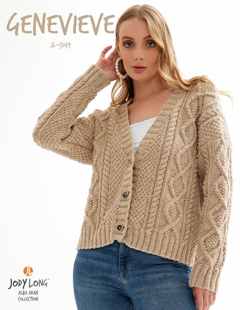 Jody Long Alba Aran Genevieve JL-5079 (Knit)
