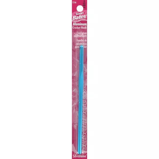Susan Bates Silvalume Crochet Hook H/8 (5mm)
