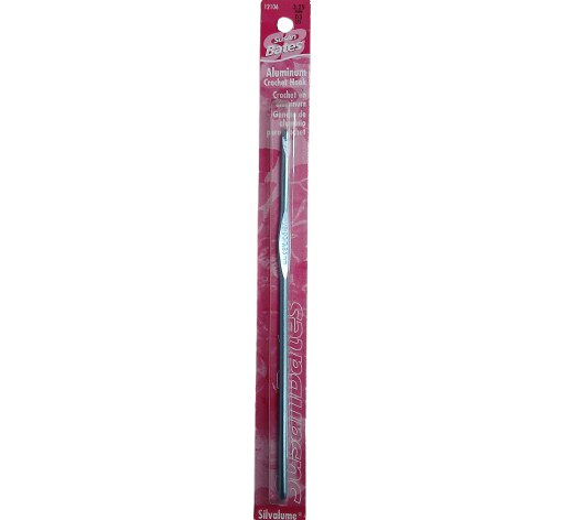 Susan Bates Silvalume Crochet hook D/3 (3.25mm)