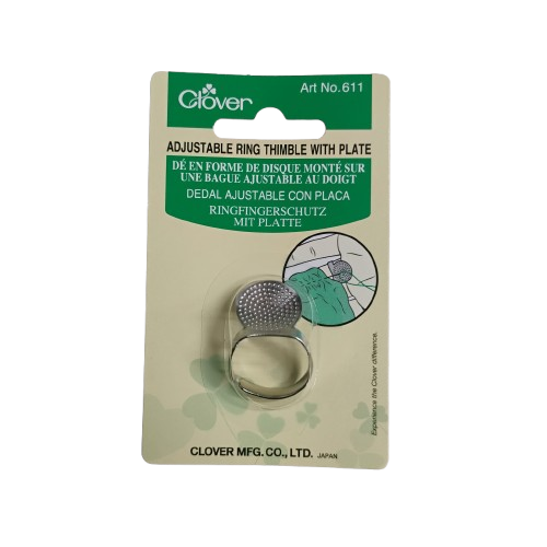 Clover Adj Ring Thimble & Plat 611