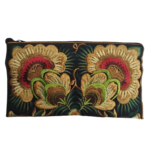 Plymouth HMA Accessory Bag Floral Orange 21