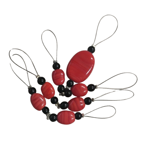 Knitter's Pride Stitch/Ring Markers Tangerine