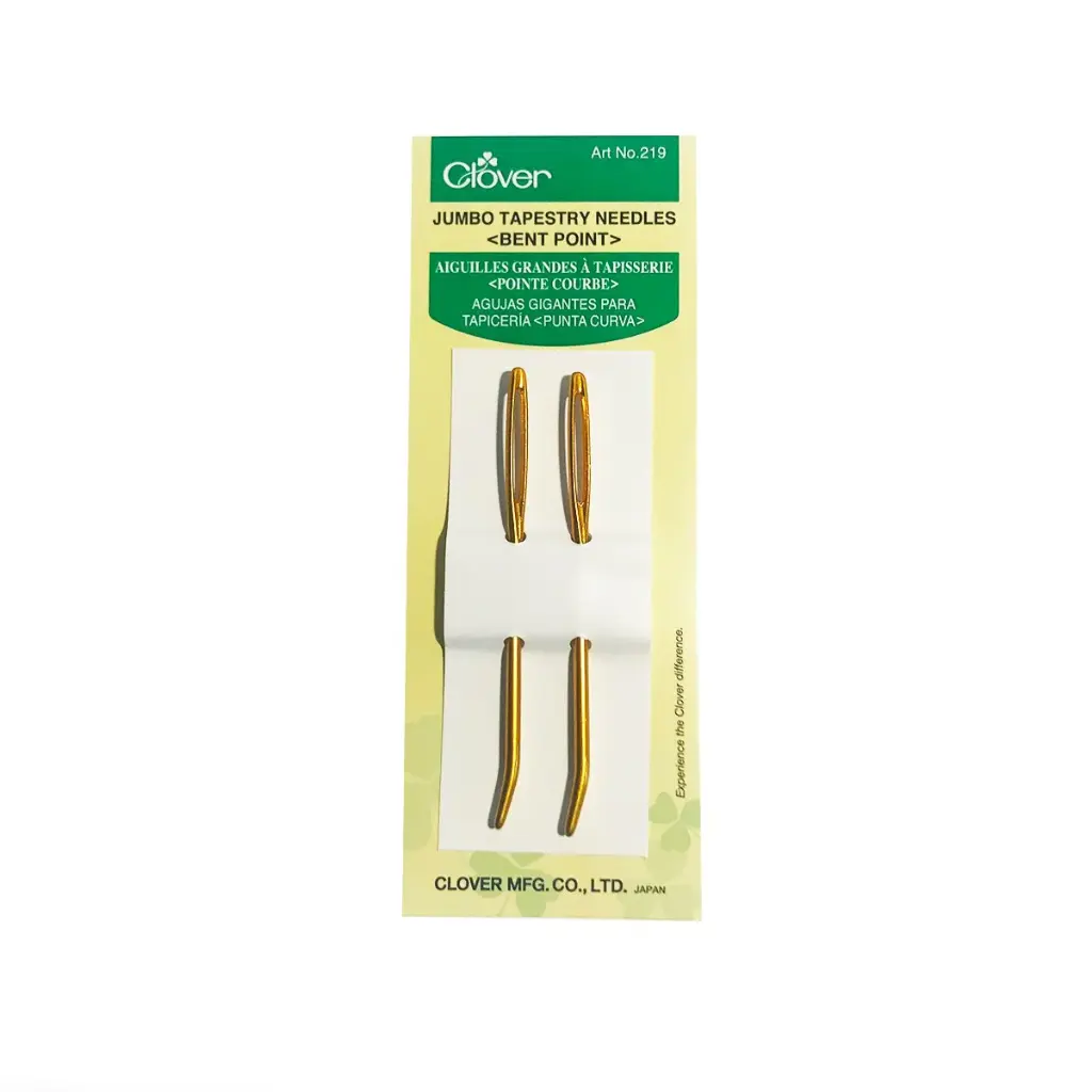 Clover Jumbo Needle Bent Point 219