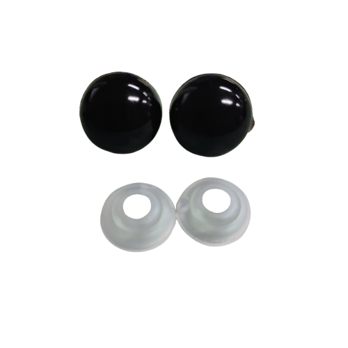 Amigurumi Black Eyes 14mm