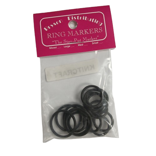 Large Black Ring Markers