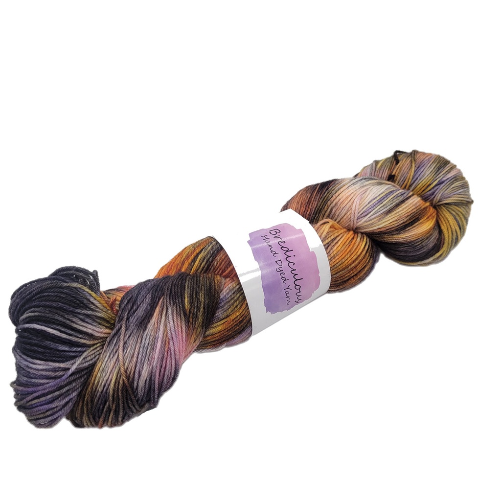Brediculous Yarns Addy Sock Halloween Night