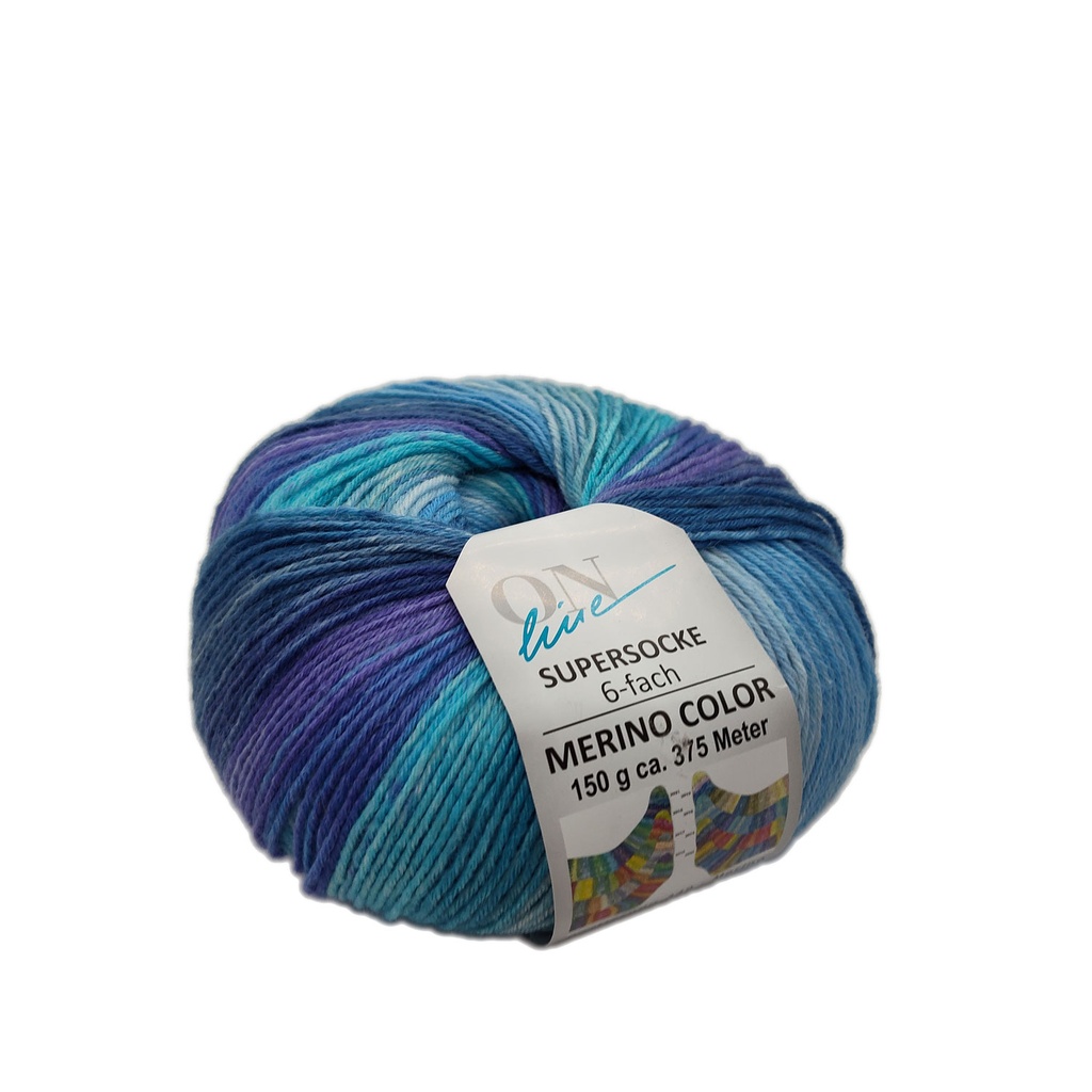 Online Supersocke 6 Ply Merino Color 2918