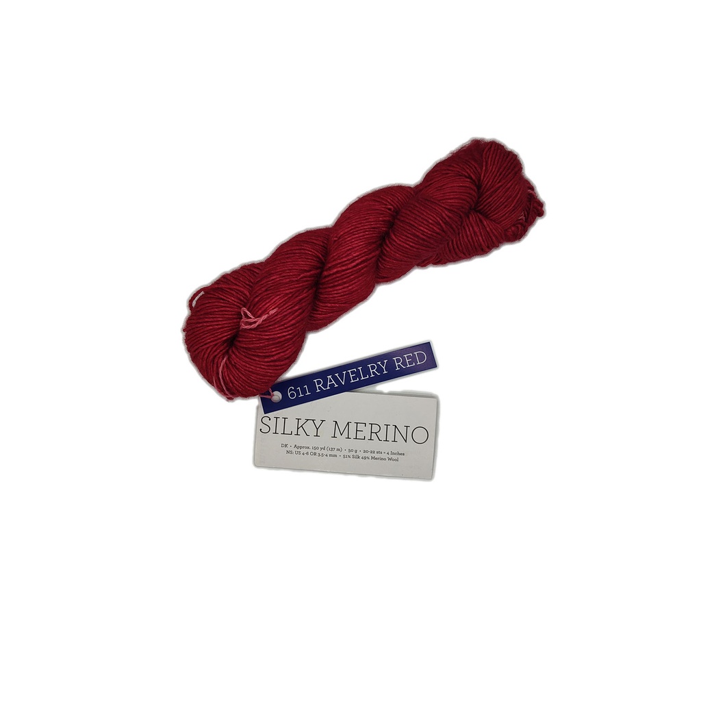 Malabrigo Silky Merino Ravelry Red 611