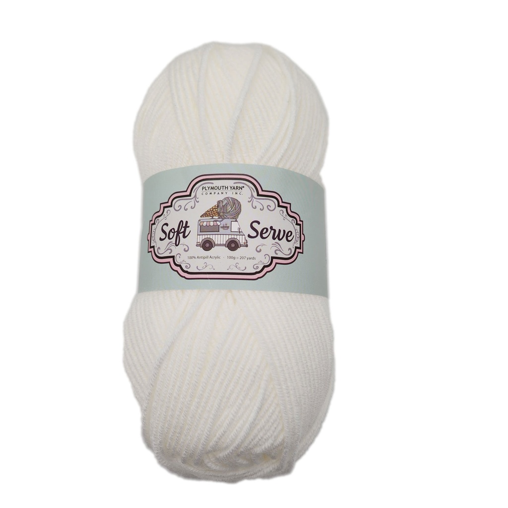 Plymouth Soft Serve Marshmallow 600
