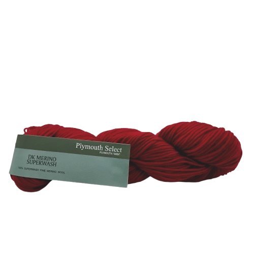Plymouth DK Merino Superwash Red 1112
