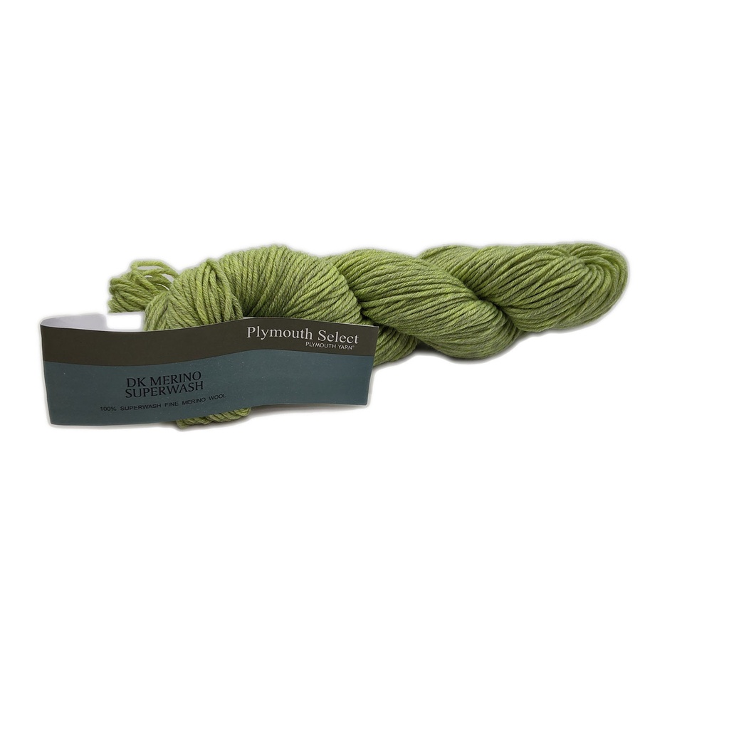 Plymouth DK Merino Superwash Lime Heather 1148