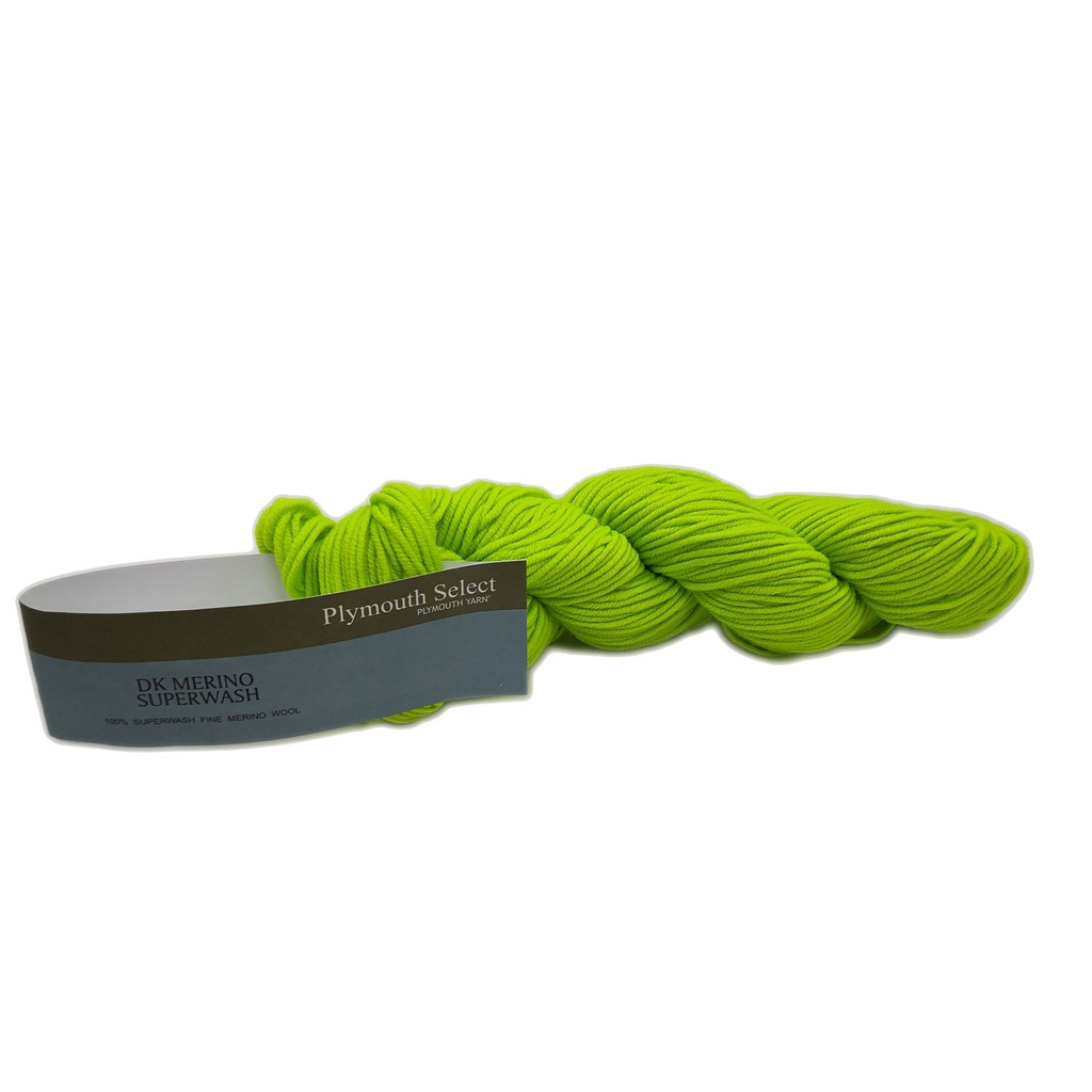 Plymouth DK Merino Superwash Lime Glow 1152