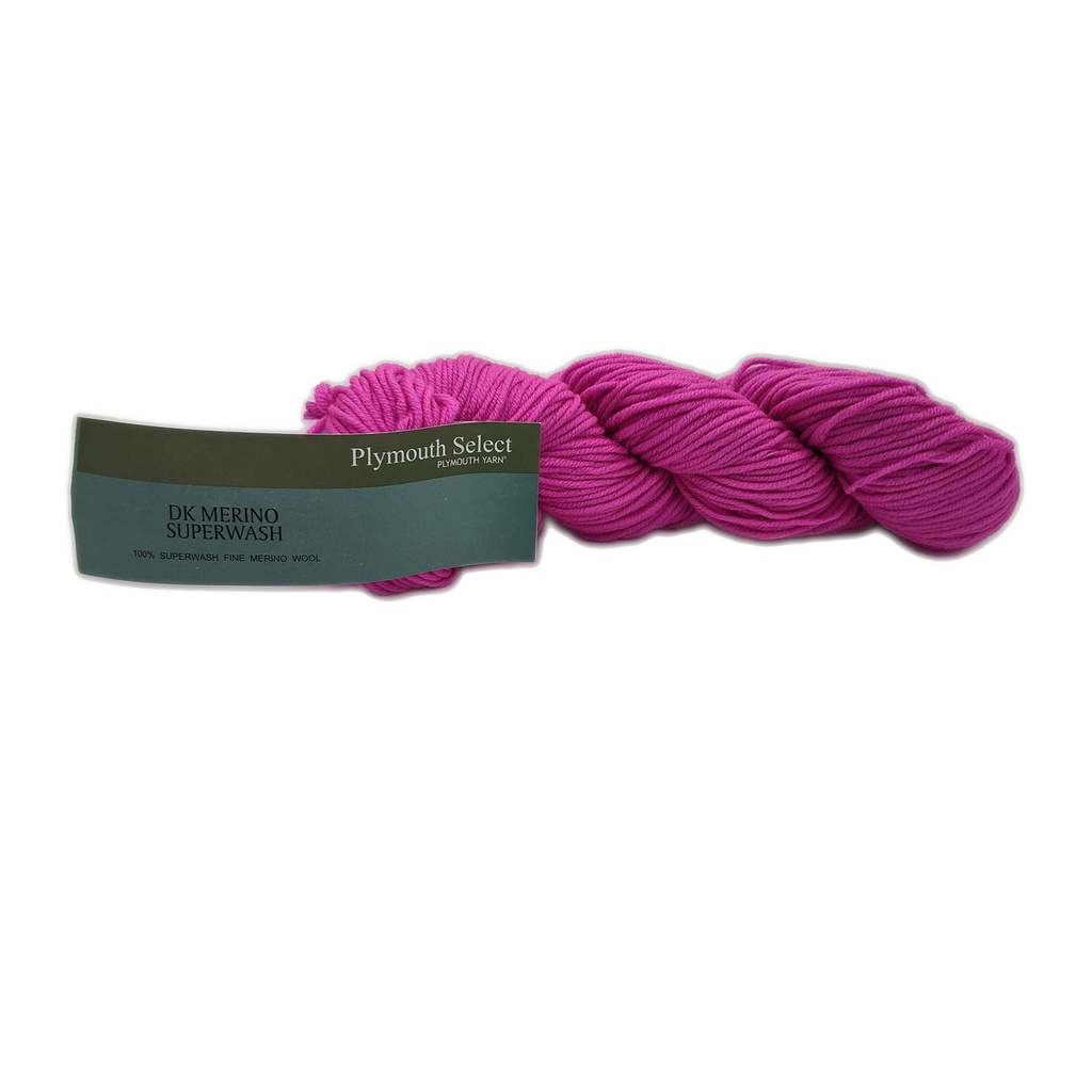 Plymouth DK Merino Superwash Hot Pink Glow 1154