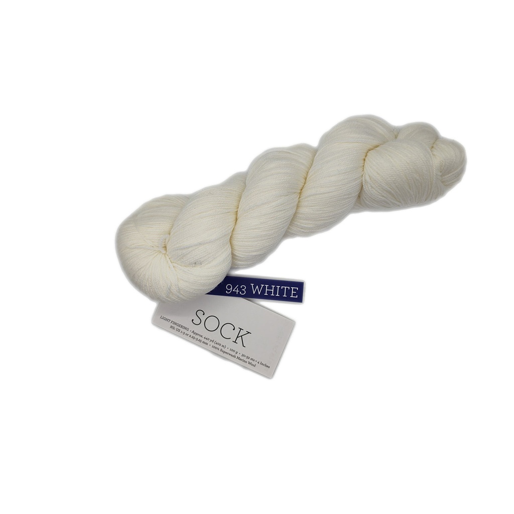 Malabrigo Sock White 0943