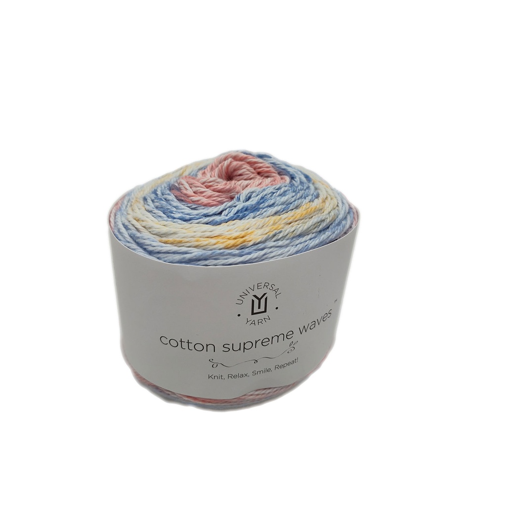 Universal Cotton Supreme DK Waves Ice Cream 916