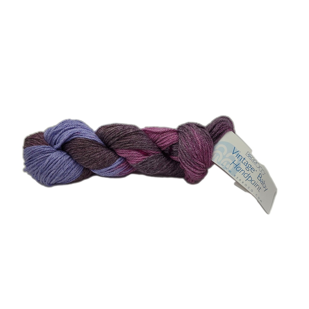 Berroco Vintage Baby Handpaint Black Raspberry Chip 10195