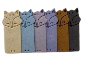 Croley Fox Tag Leather (6pcs)