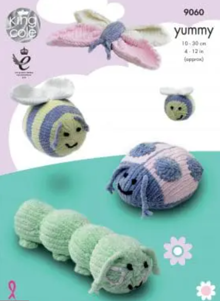 King Cole Yummy Bugs 9060 (Knit)