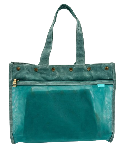 della Q Maker's Mesh Tote Teal