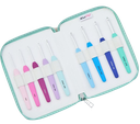 KnitPro Waves 2.0 Deluxe Single Ended Crochet Hook Set (2.0-6.0mm) 