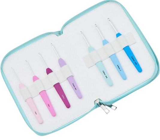 KnitPro Waves 2.0 Grande Single Ended Crochet Hook Set (2.0-12.0mm)  