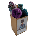 Malabrigo & Blue Sky Fibers Holiday Kit - Union Cowl featuring Caprino & Prairie